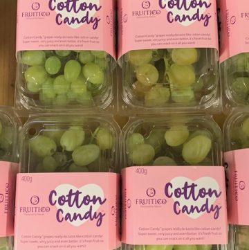 Grapes Cotton Candy