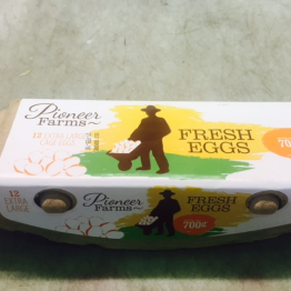 PIONEER CAGED EGGS